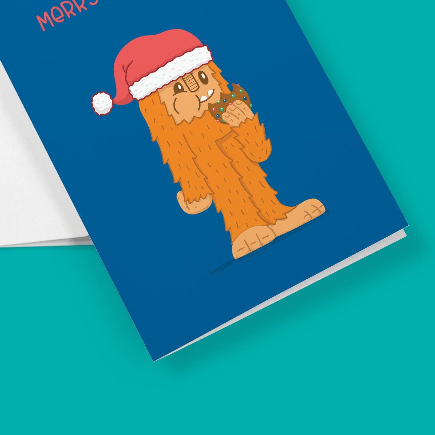 Christmas Bigfoot | Greeting Card