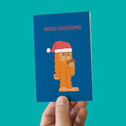 Christmas Bigfoot | Greeting Card