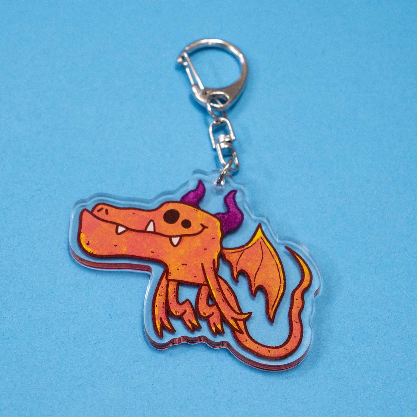 Draggin Dragon | Acrylic Keychain