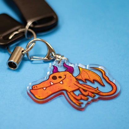 Draggin Dragon | Acrylic Keychain