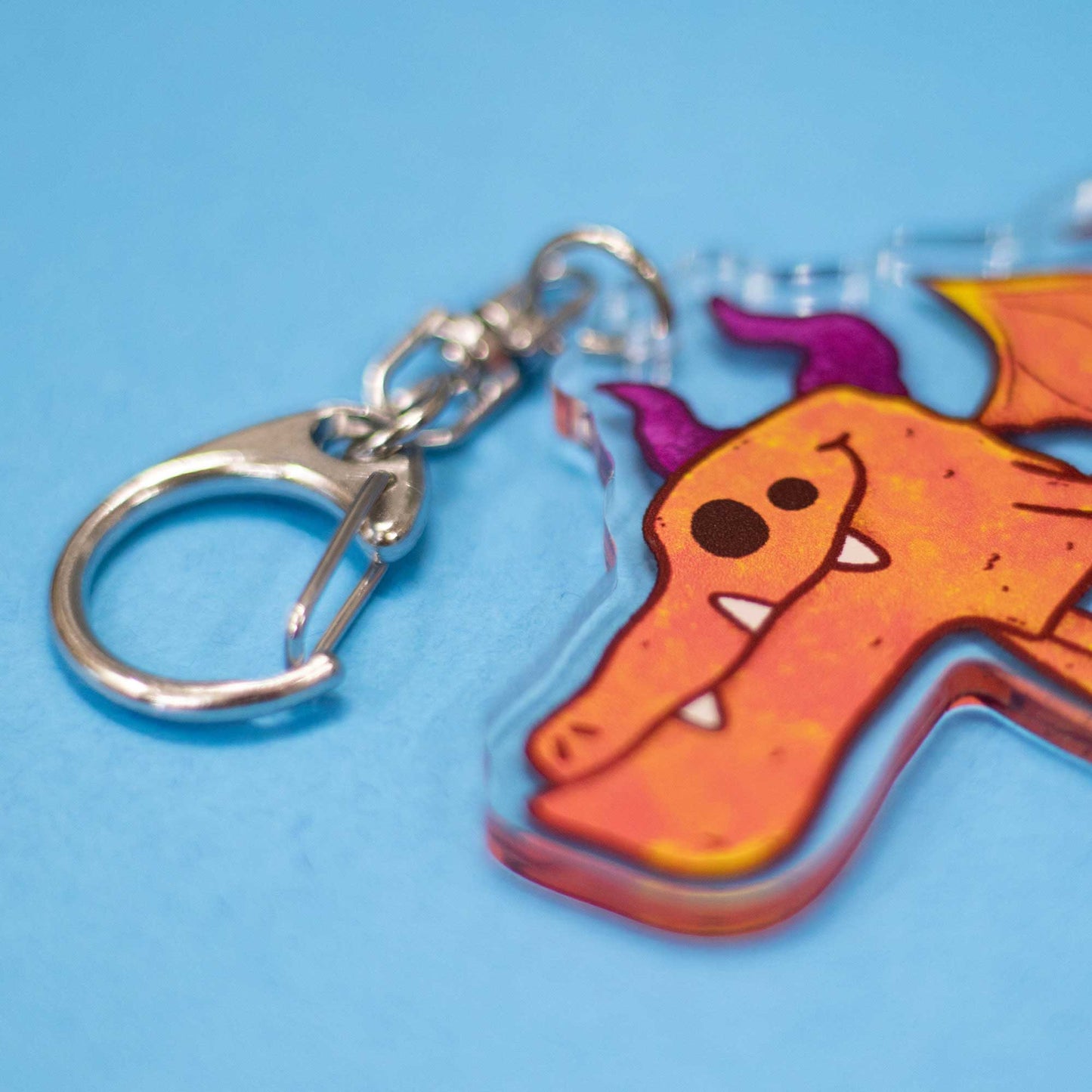 Draggin Dragon | Acrylic Keychain