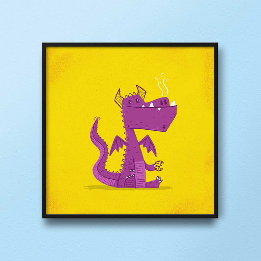 Dragon Cookie | Art Print