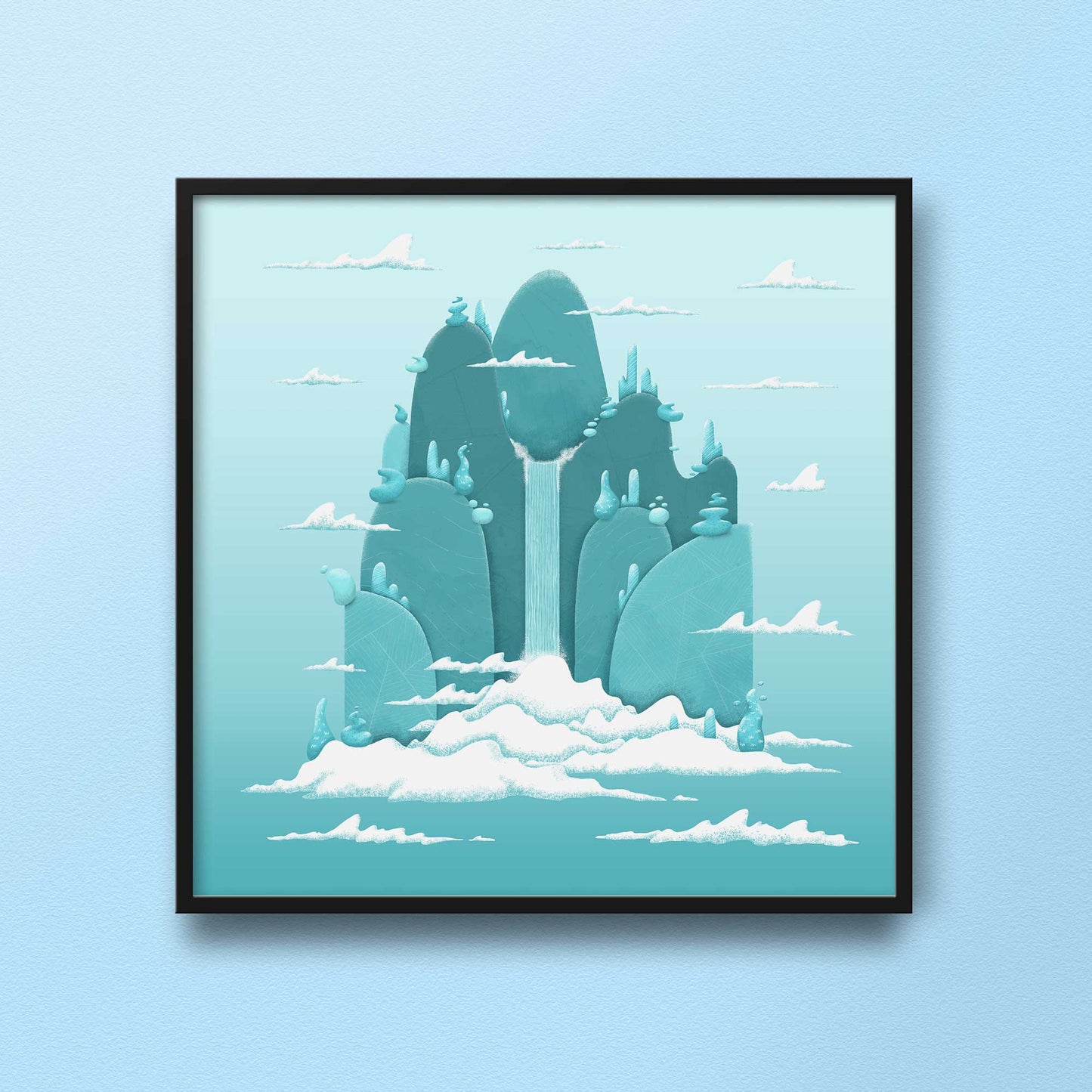 Island of Teal | Art Print