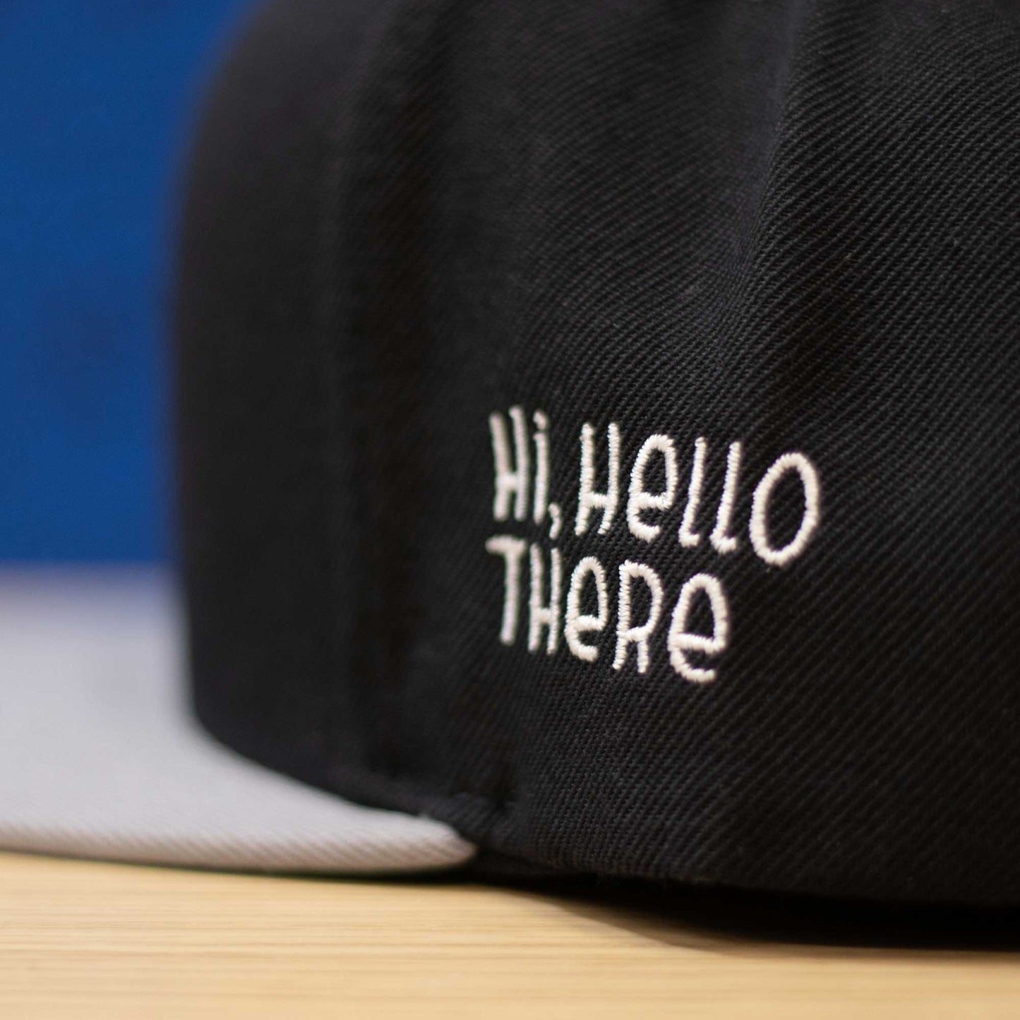 Fred the Ghost | Black and Gray Snapback Hat