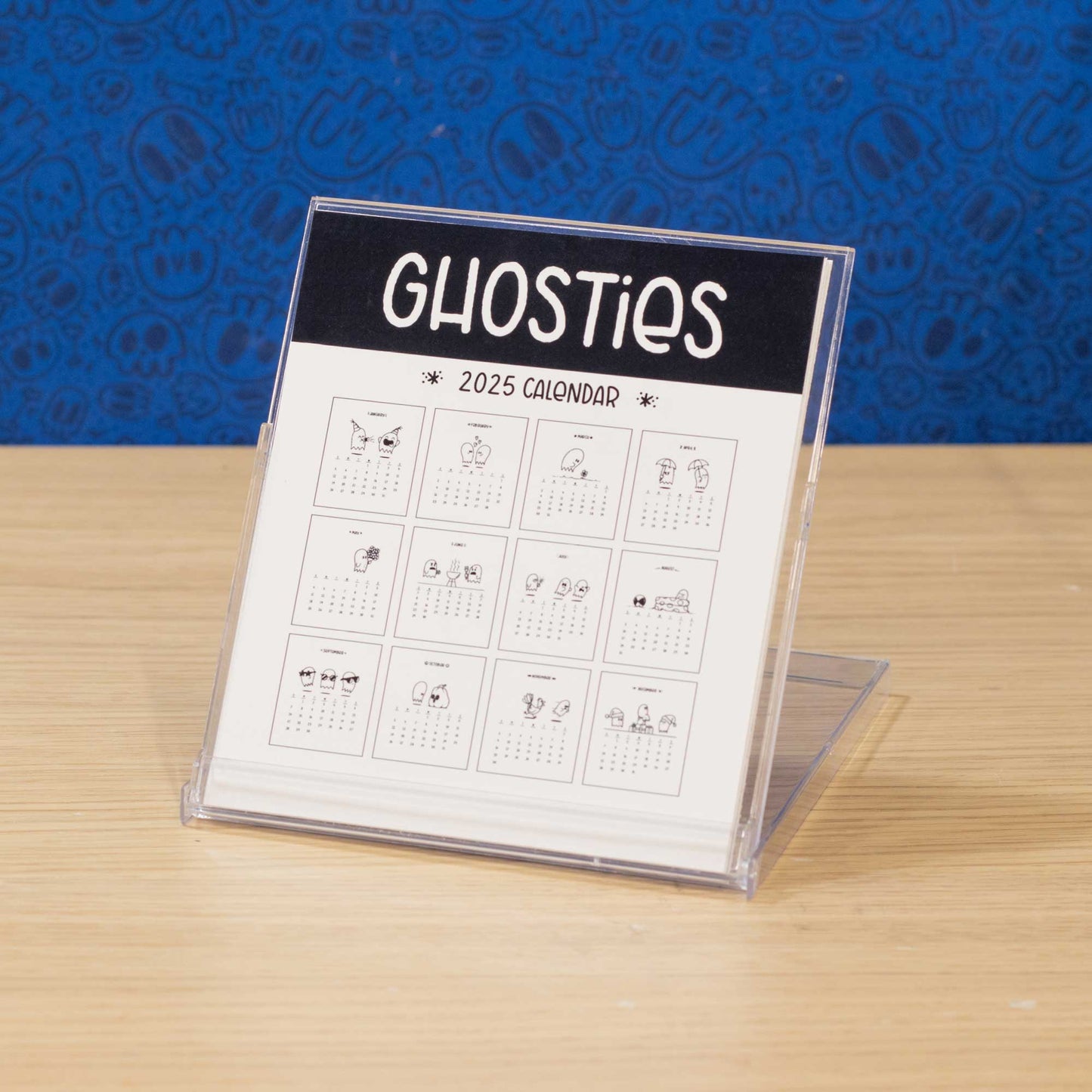 Ghosties 2025 Desk Calendar