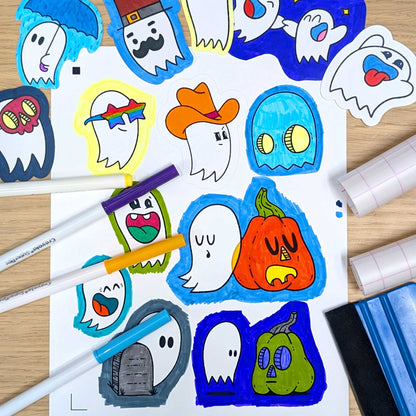 Ghostly Fun Sticker-Making Workshop