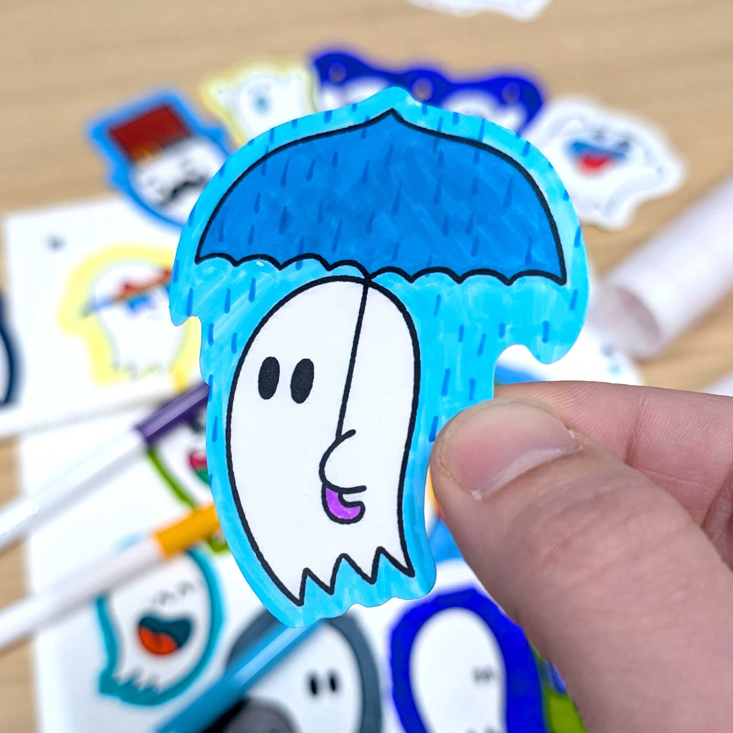 Ghostly Fun Sticker-Making Workshop