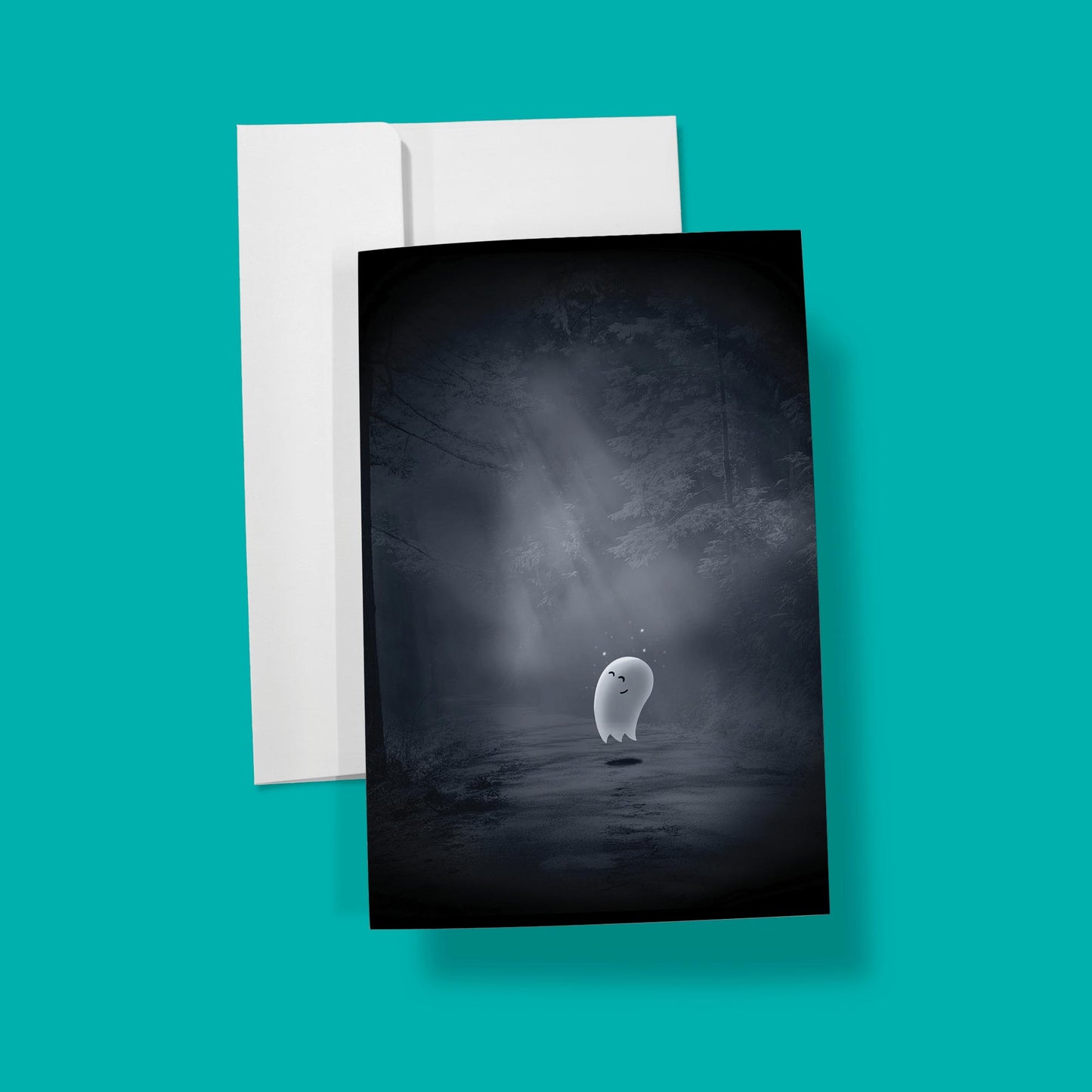 Ghostly Moonlight | Greeting Card