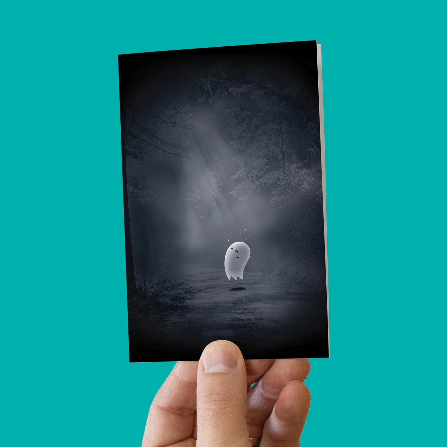 Ghostly Moonlight | Greeting Card