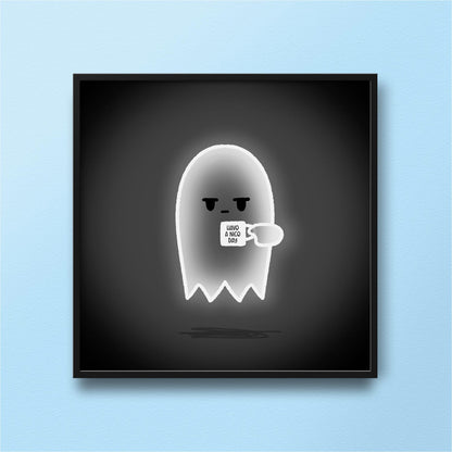 Grumpy Ghost | Art Print