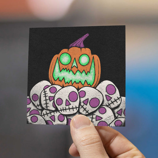 Jack O' Skulls | Mini Print