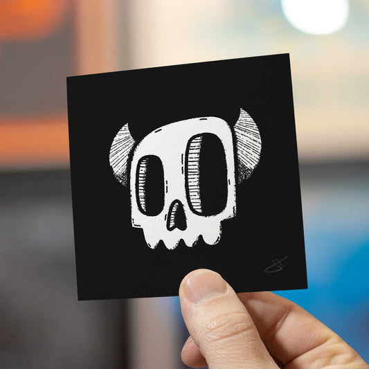 Monster Skull | Mini Print