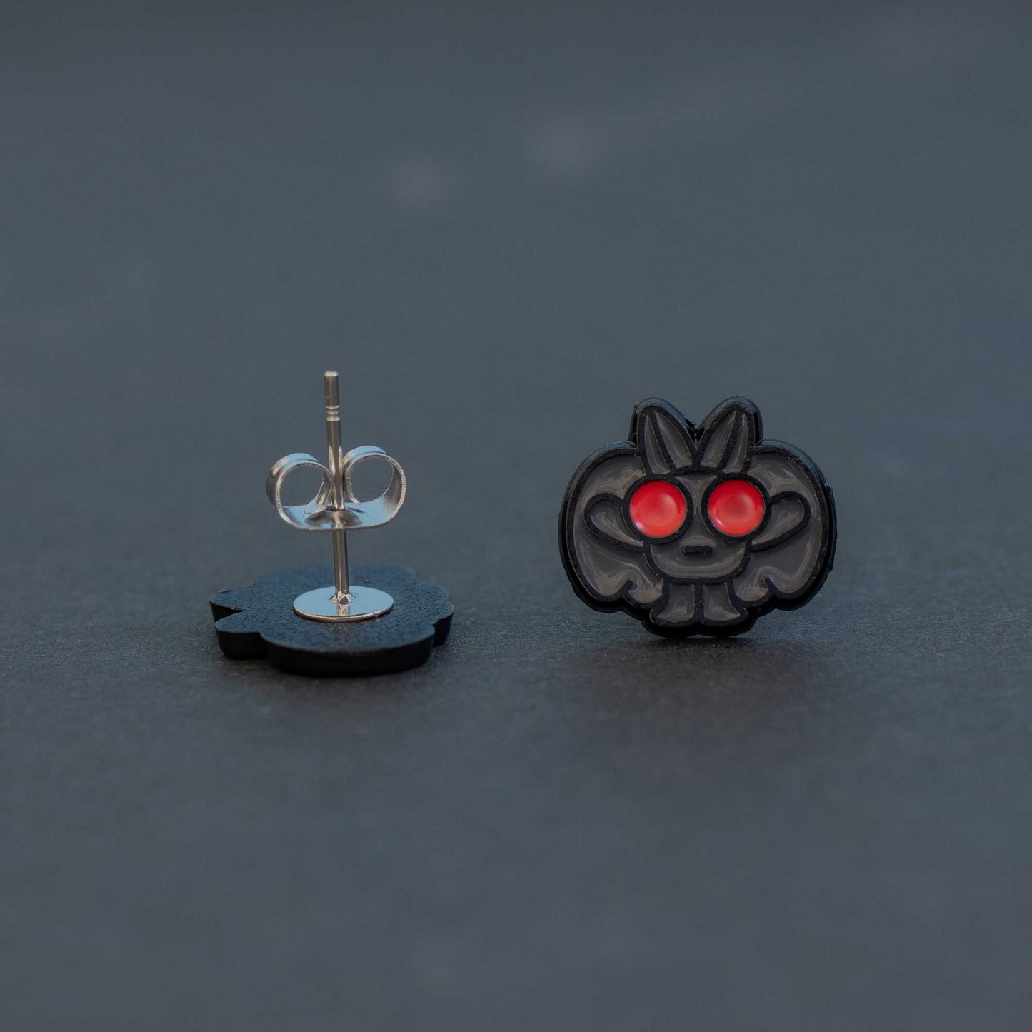 Mothman Earring Studs