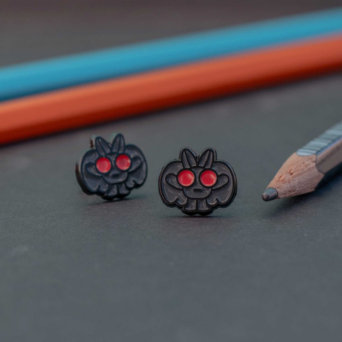 Mothman Earring Studs