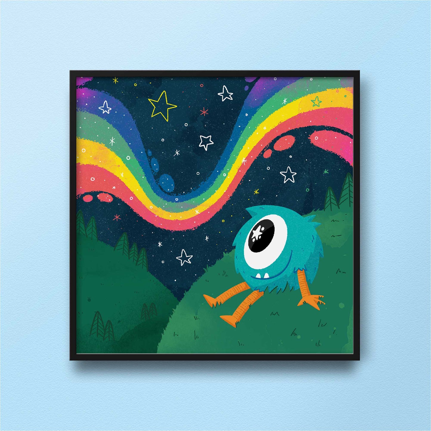 Rainbow in the Sky | Art Print