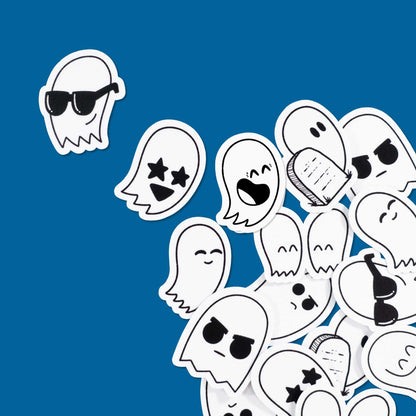 Ghost Sticker Doodles