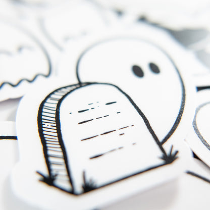 Ghost Sticker Doodles