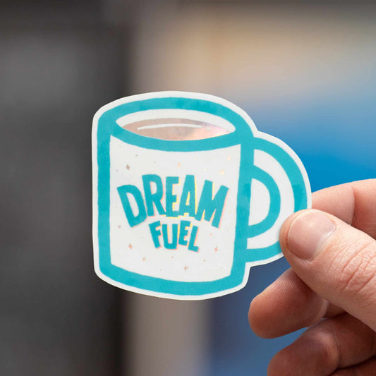 Dream Fuel | Holographic Sticker