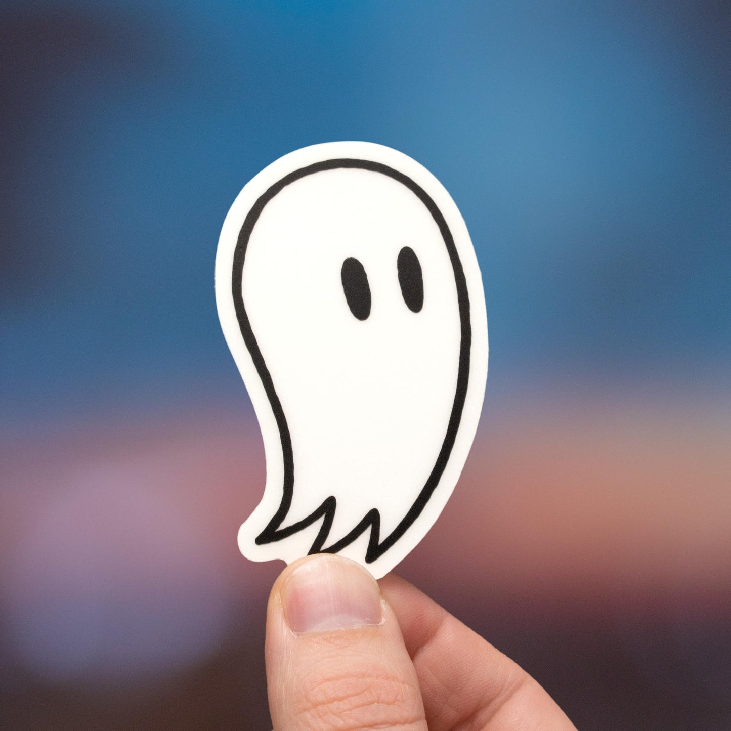 Fred the Ghost | Glow-in-the-Dark Sticker