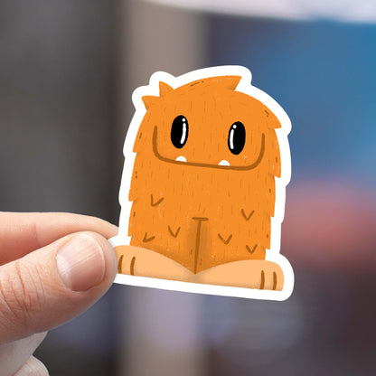 Reggie the Mini-Squatch Sticker