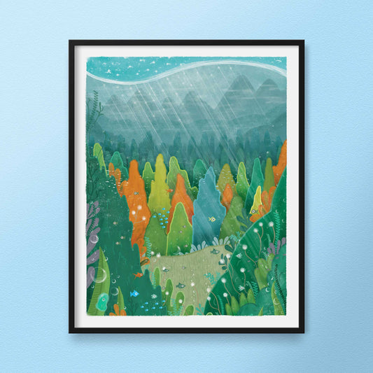 Underwater Adventure | Art Print