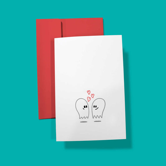 Ghosts | Valentine's Day Greeting Card