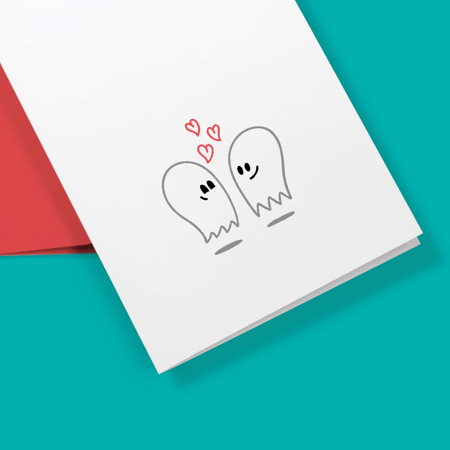 Ghosts | Valentine's Day Greeting Card