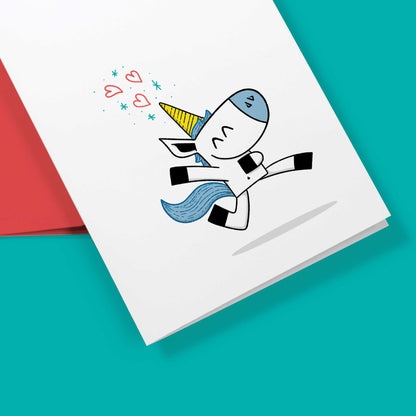 Unicorn | Valentine's Day Greeting Card