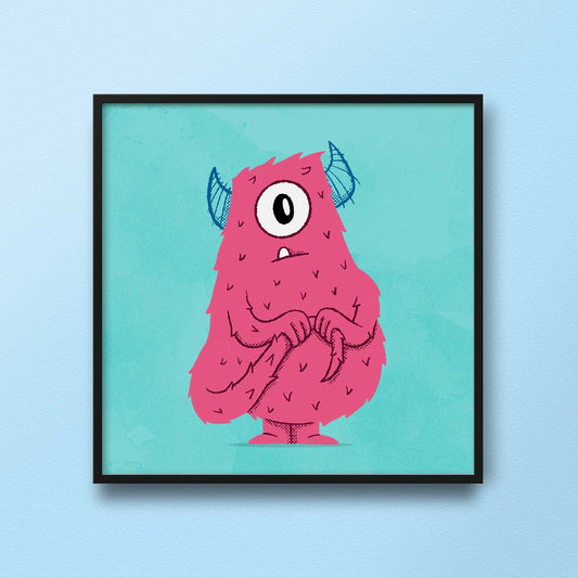 Wallace the Worrier | Art Print