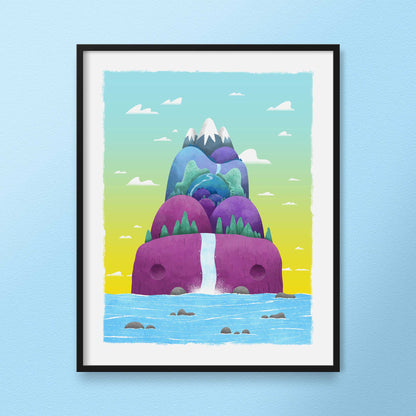 Wup Wup Island | Art Print