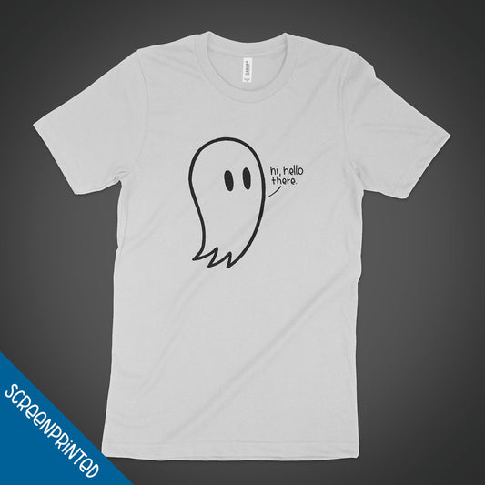 Fred the Ghost Screen Printed T-Shirt