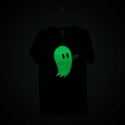 Fred the Ghost | Glow in the Dark Black Shirt