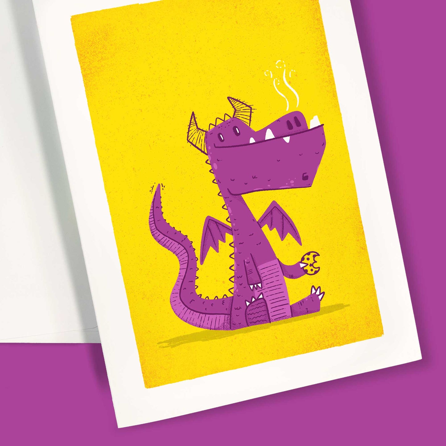 Dragon Cookie | Greeting Card