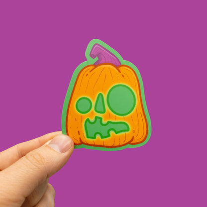 Halloween Pumpkins Sticker Pack | 5 Halloween Pumpkin Stickers