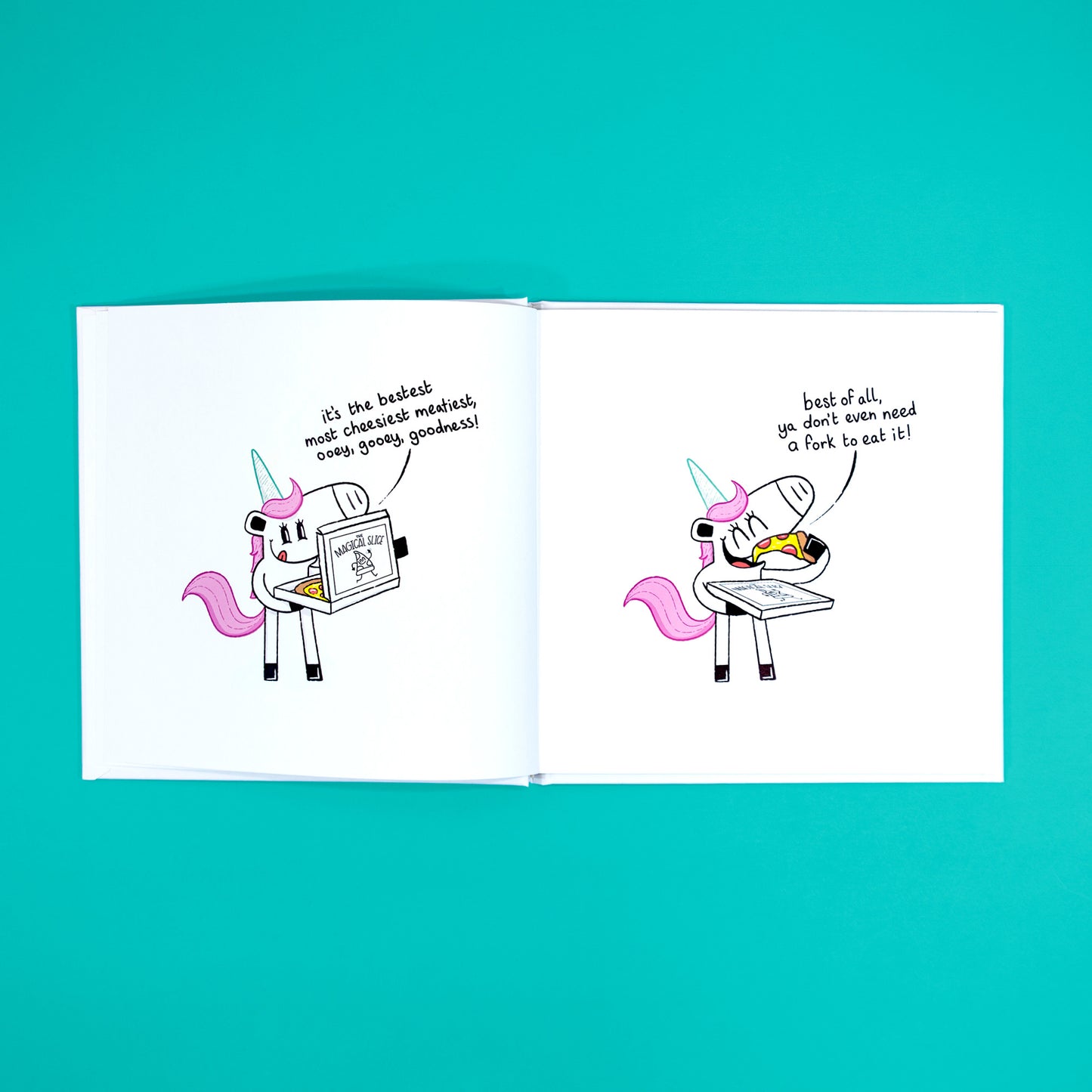 Hey Unicorn! Where's Your Pizza? | Picture Book