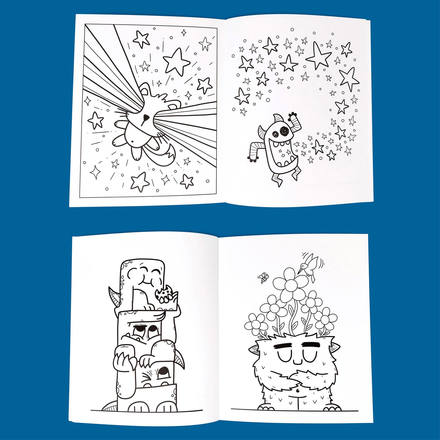 Kooky Coloring Book