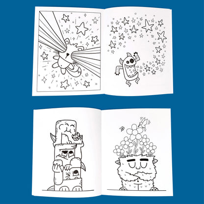 Kooky Coloring Book