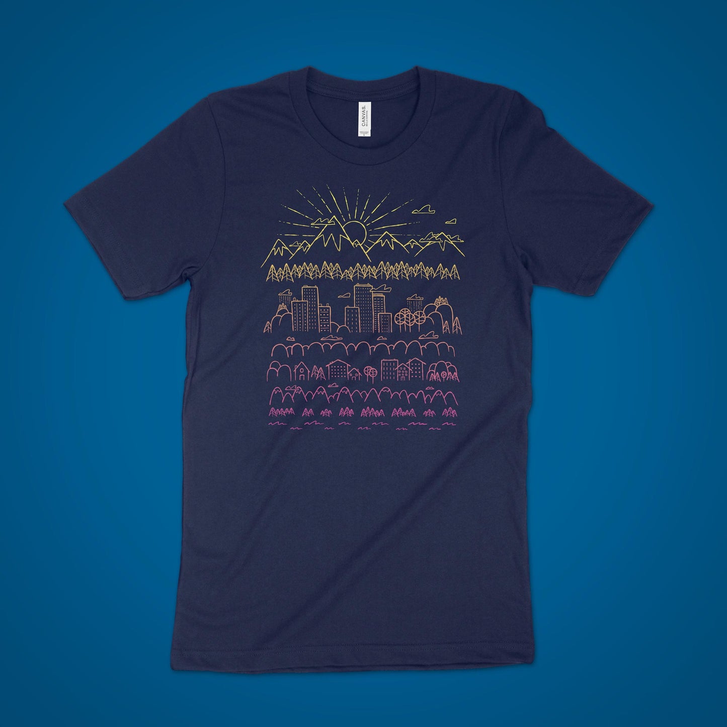 Portland Doodlescape T-Shirt