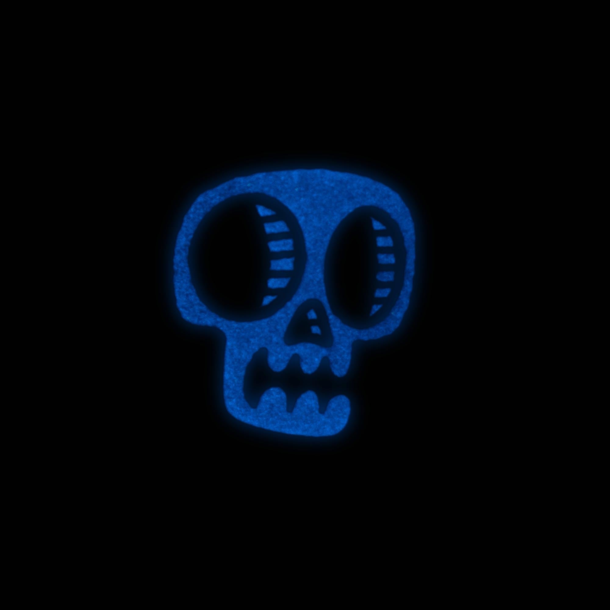 Glowing skull sale